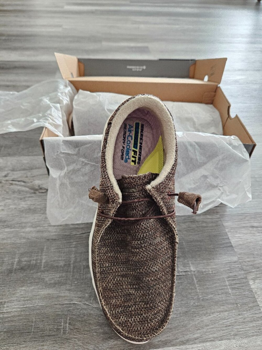 Skechers Mens Bulger - Zenwick Brown Size 9